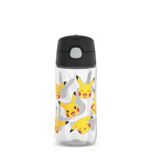 16oz Thermos  Kids Water Bottle With Spout Lid Pok??mon